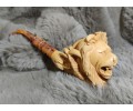 Lion in Dragon Claw  Pipe