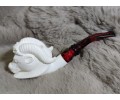 Meerschaum Goat Pipe