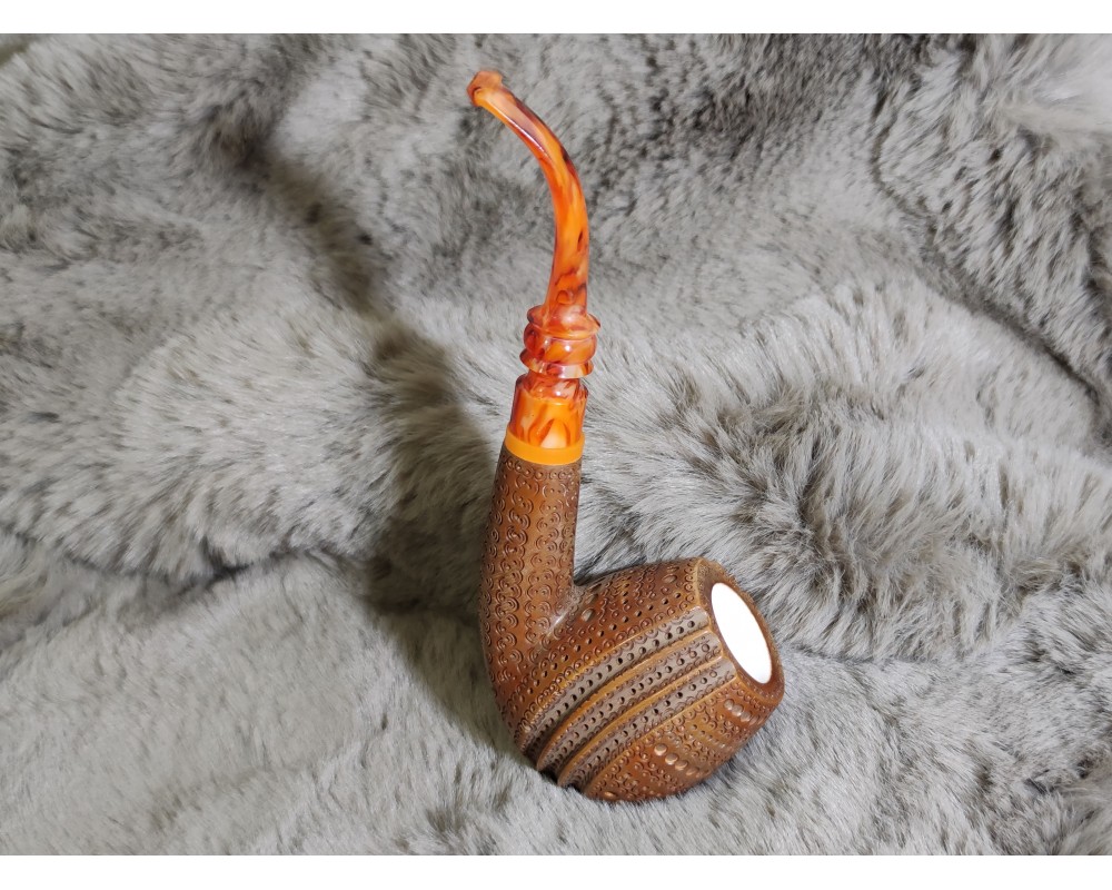 Excellent Dark Brown Meerschaum Pipe Excellent Dark Brown Meerschaum Pipe