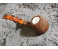 Excellent Dark Brown Meerschaum Pipe Excellent Dark Brown Meerschaum Pipe