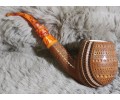 Excellent Dark Brown Meerschaum Pipe Excellent Dark Brown Meerschaum Pipe