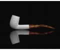 Block Meerschaum Rustic  Pipe