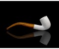 Block Meerschaum Rustic  Pipe