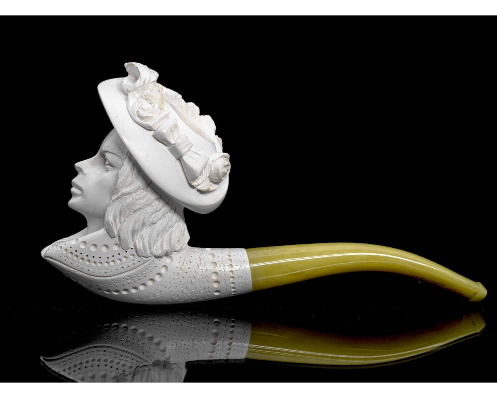 Block Meerschaum Lady Pipe