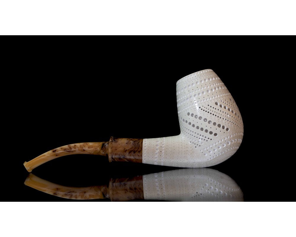 Block Meerschaum 9 mm Filter Pipe
