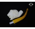 Handmade Block Meerschaum Pipe