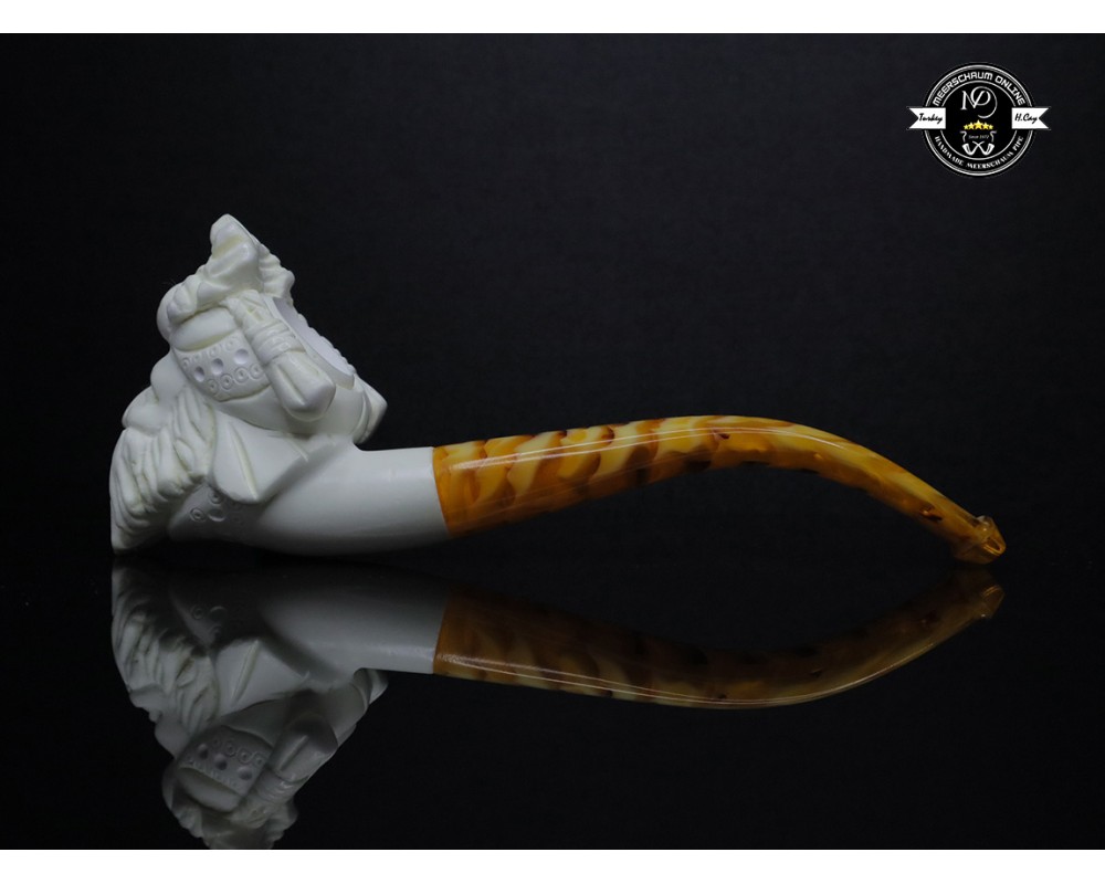 Handmade Block Meerschaum Pipe