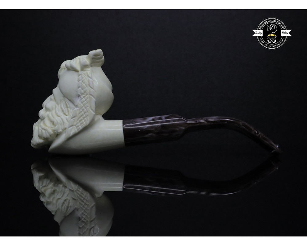 Handmade Block Meerschaum Pipe