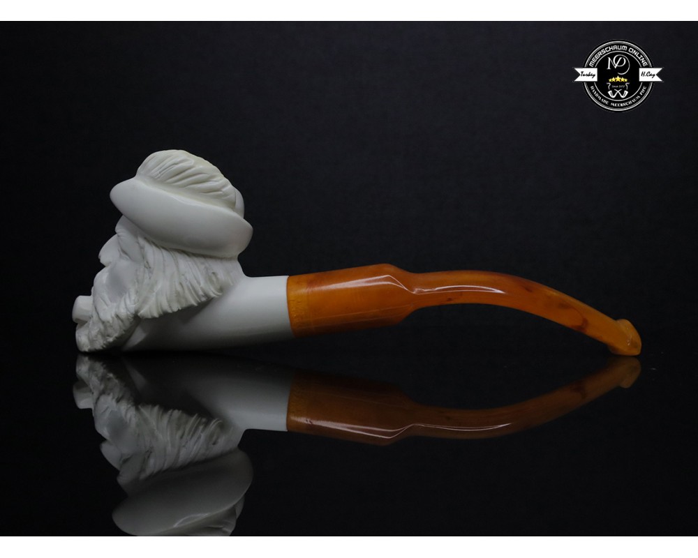 Handmade Block Meerschaum Pipe