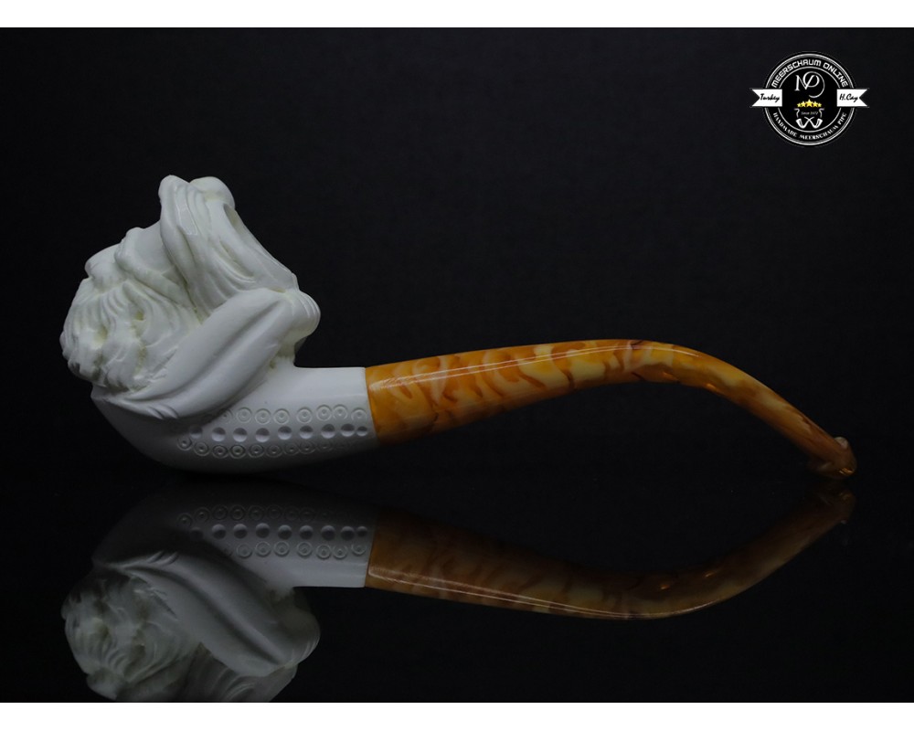 Handmade Block Meerschaum Pipe