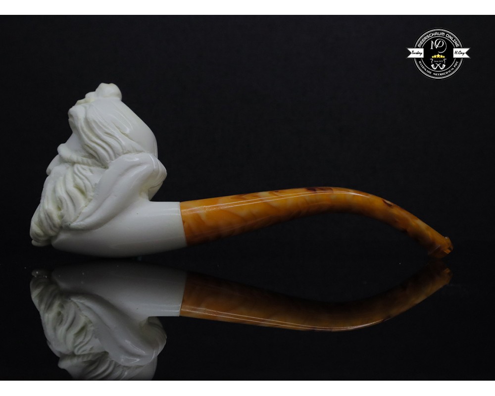 Handmade Block Meerschaum Pipe