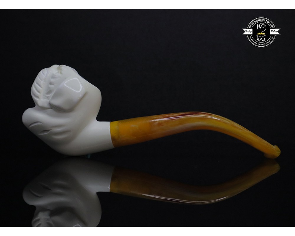 Handmade Block Meerschaum Pipe