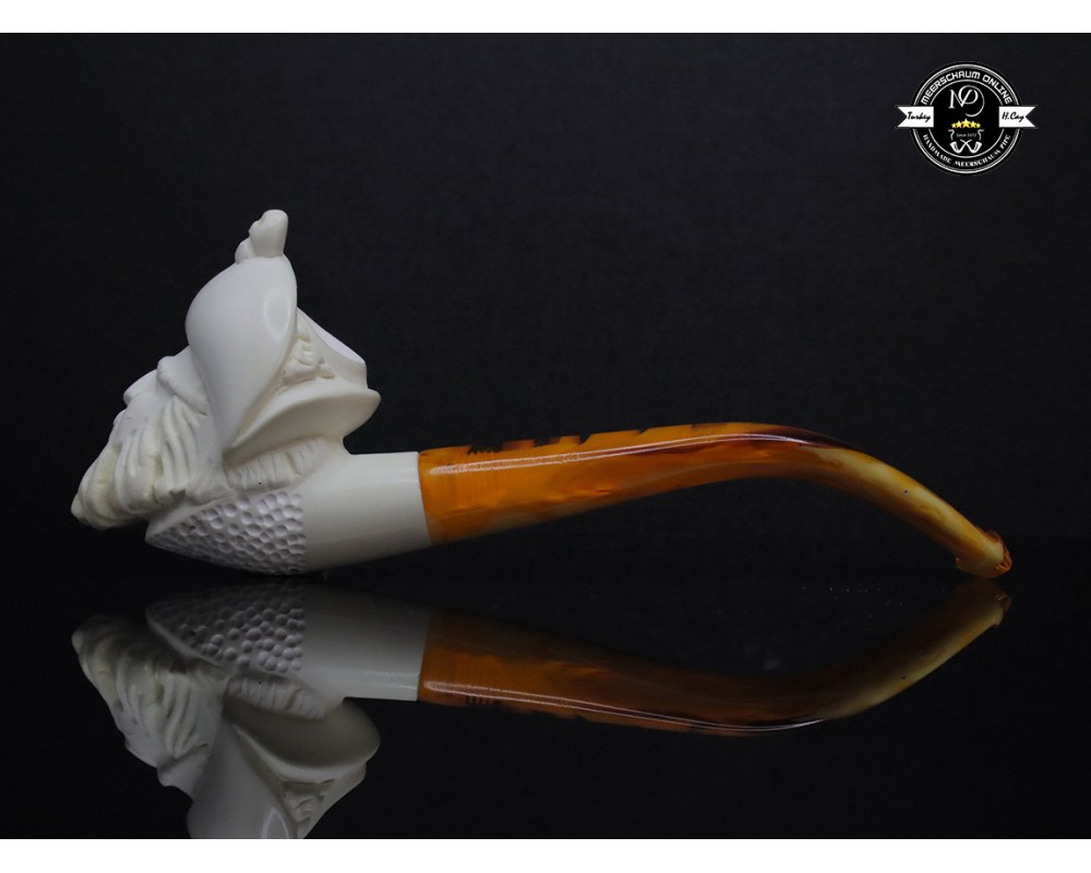 Handmade Block Meerschaum Pipe