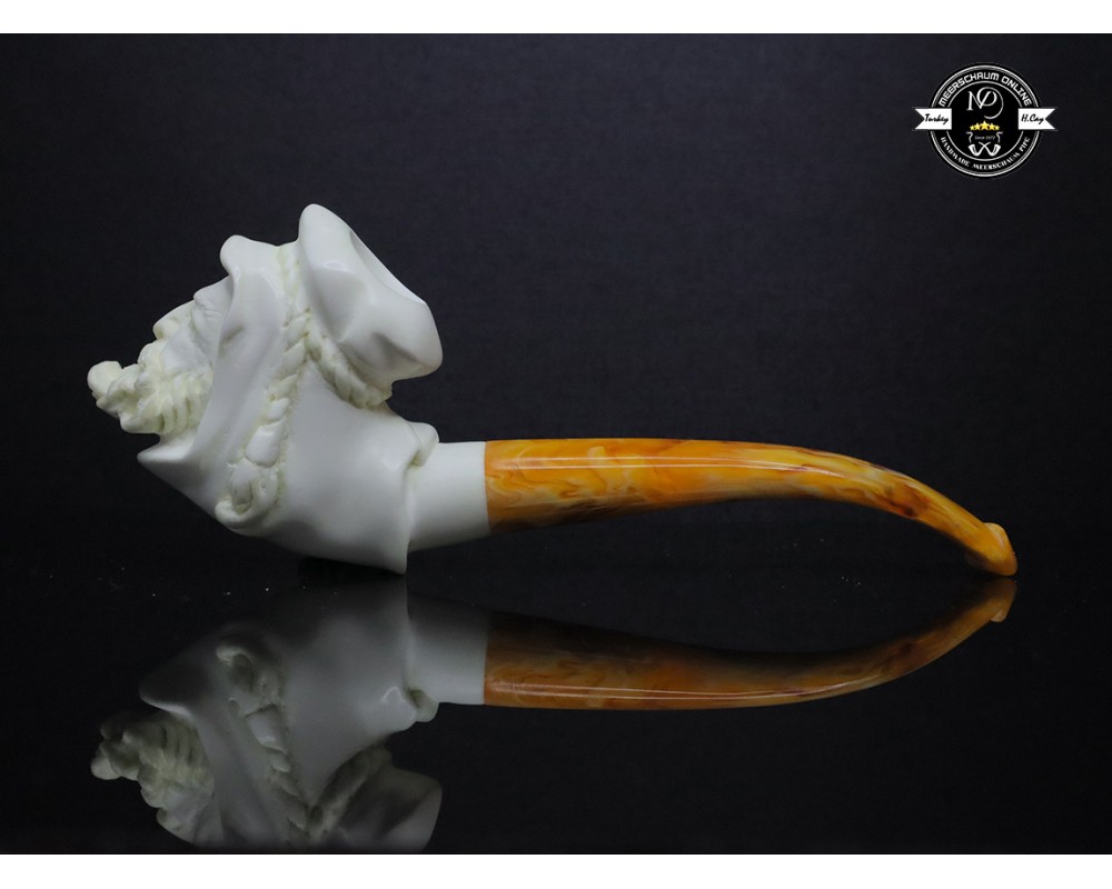 Handmade Block Meerschaum Pipe