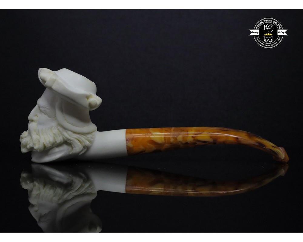 Handmade Block Meerschaum Pipe