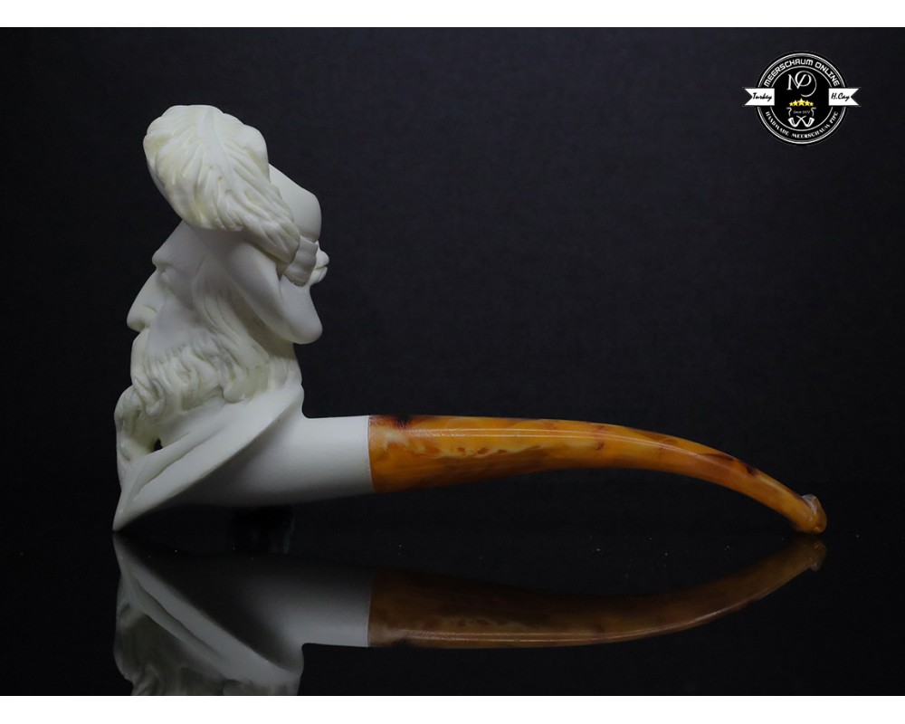 Handmade Block Meerschaum Pipe