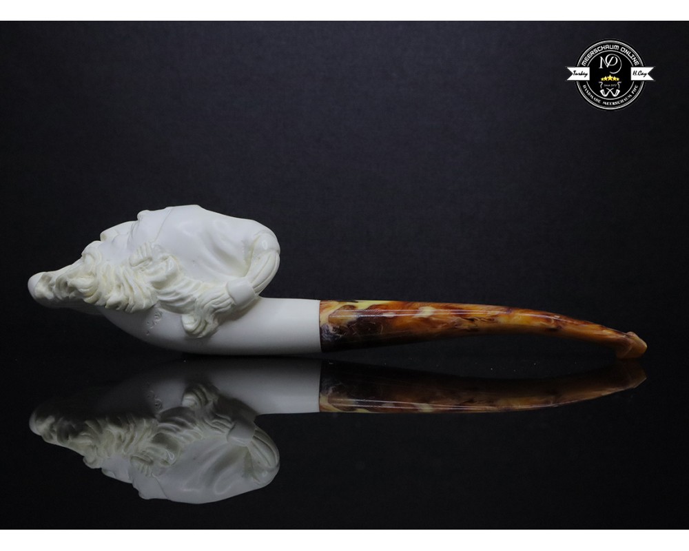 Handmade Block Meerschaum Pipe