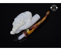 Handmade Block Meerschaum Pipe