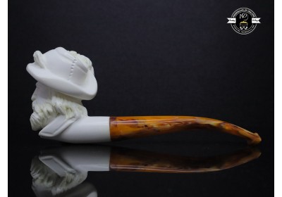 Handmade Block Meerschaum Pipe