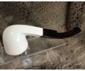 Block Meerschaum Panel Bulldog Pipe