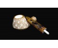 Block Meerschaum Carved Pipe