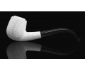 Block Meerschaum Carved Pipe