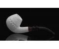Block Meerschaum Carved Apple Pipe