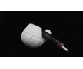 Block Meerschaum Carved Apple Pipe