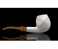 Meerschaum Semi Rustic Design Pipe