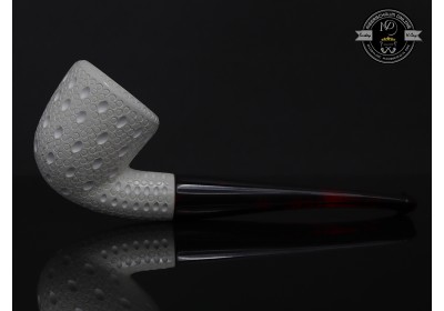 Meerschaum Dark Wax & Rustic Pipe