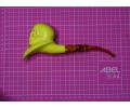 Handmade Block Meerschaum Skull Pipe