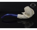 Handmade Block Meerschaum Eagle Claw Pipe