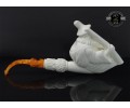 Handmade Block Meerschaum Magichan Pipe