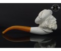 Handmade Block Meerschaum Poet Pipe