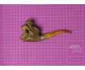 Handmade Block Meerschaum Silvery Naked Girl Pipe