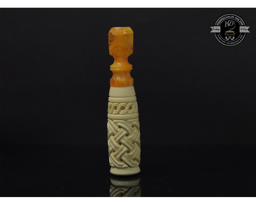 Handmade Block Meerschaum Cigarette Holders