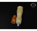 Handmade Block Meerschaum Cigarette Holders