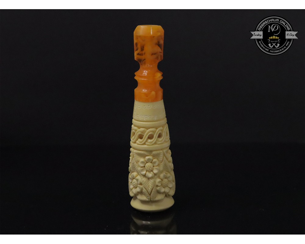 Handmade Block Meerschaum Cigarette Holders