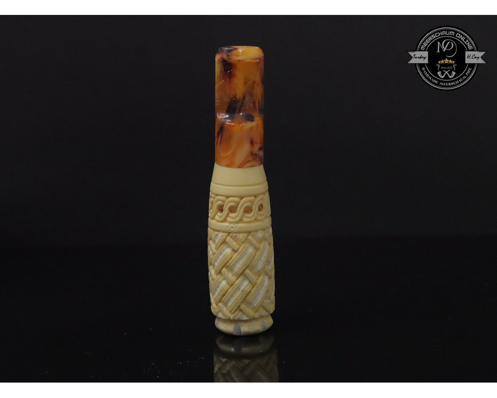 Handmade Block Meerschaum Cigarette Holders