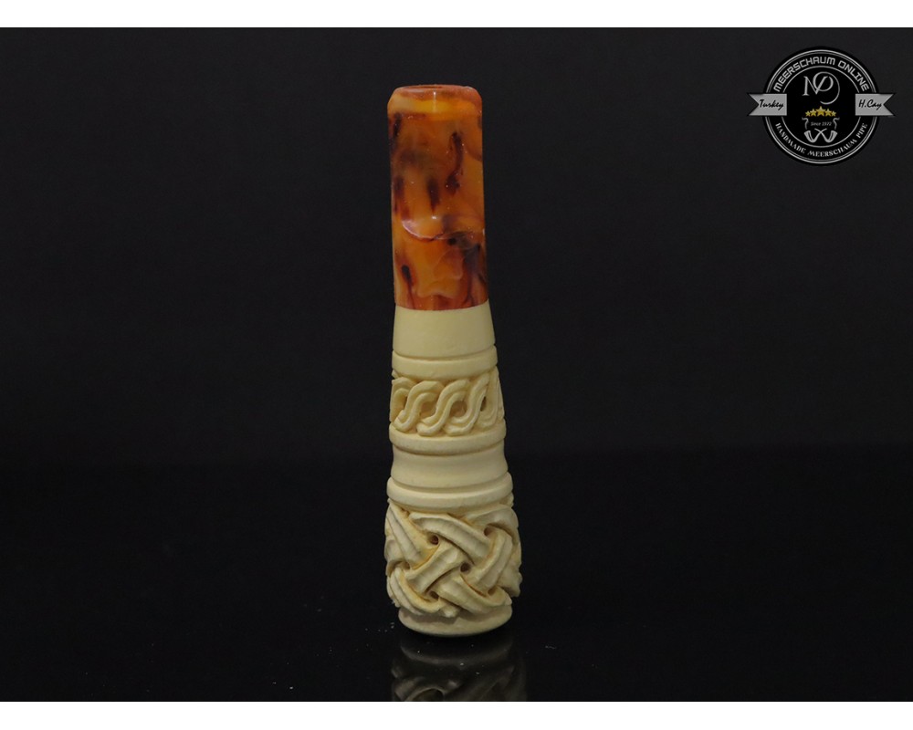Handmade Block Meerschaum Cigarette Holders