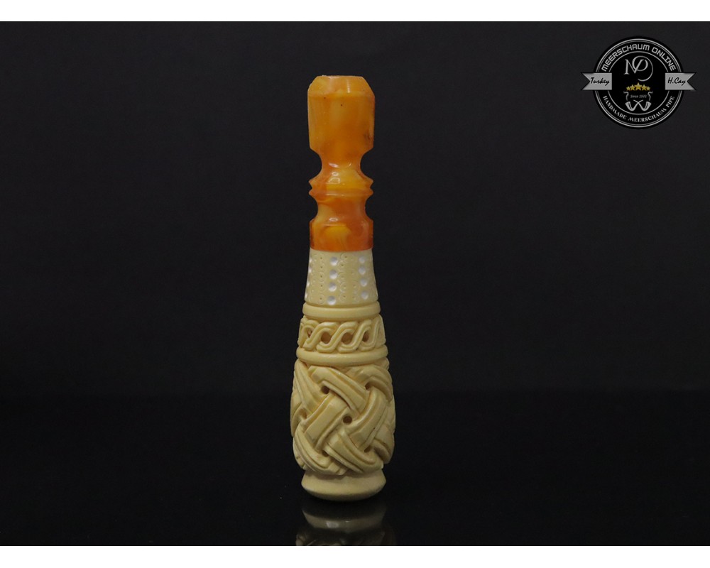 Handmade Block Meerschaum Cigarette Holders