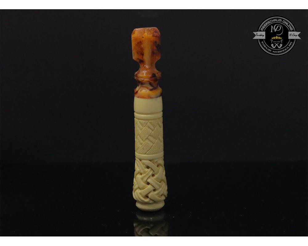 Handmade Block Meerschaum Cigarette Holders