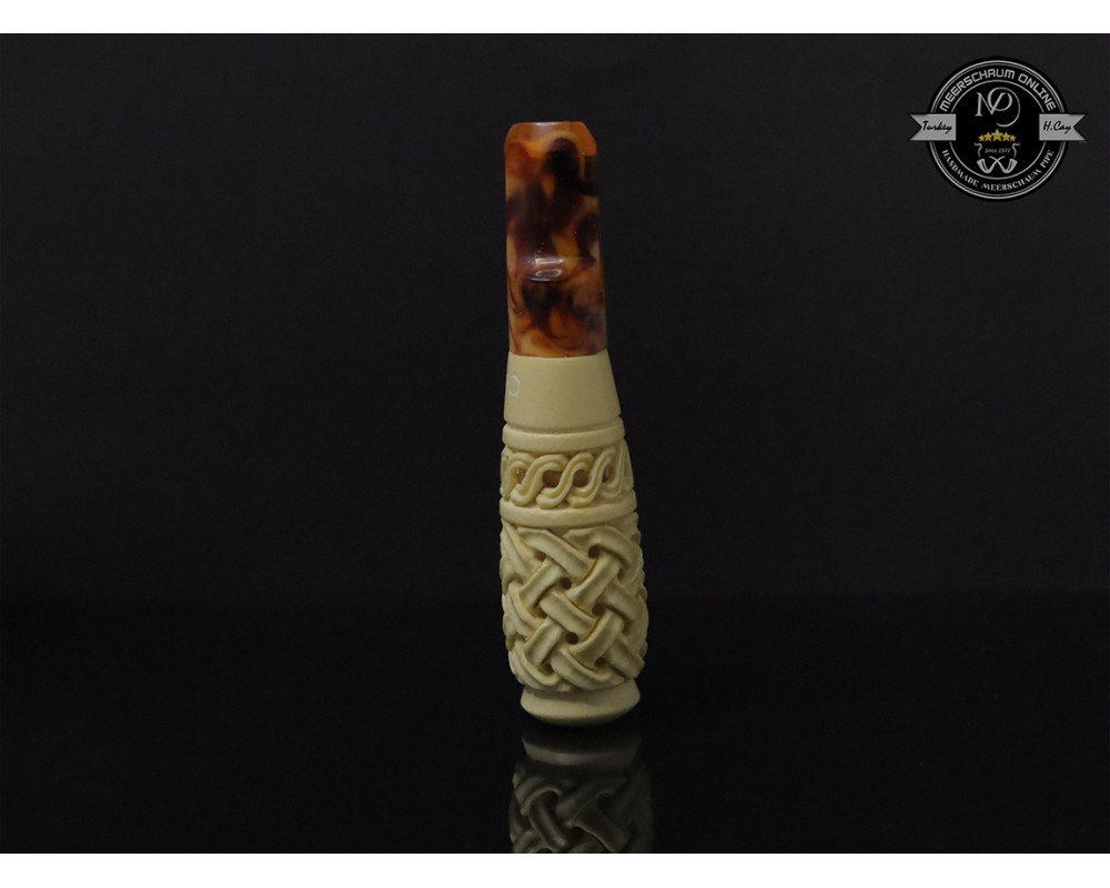Handmade Block Meerschaum Cigarette Holders
