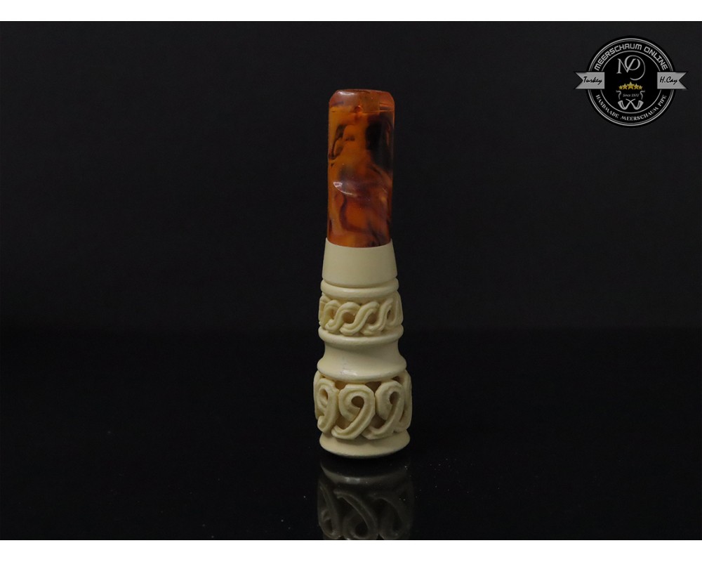 Handmade Block Meerschaum Cigarette Holders