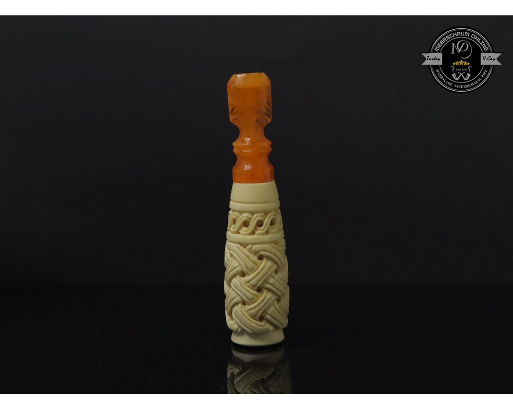 Handmade Block Meerschaum Cigarette Holders