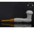 Handmade Block Meerschaum Calabash Pipe