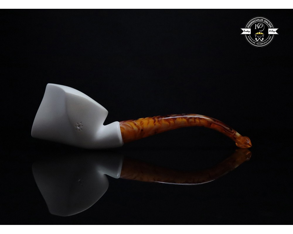Handmade Block Meerschaum Pipe