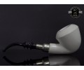 Handmade Block Meerschaum Silvery Pipe Handmade Block Meerschaum Silvery Pipe