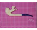 Block Meerschaum Horse Pipe