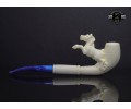 Block Meerschaum Horse Pipe